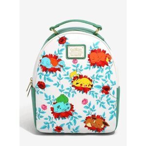 Loungefly Pokemon Sleeping Floral Mini Backpack